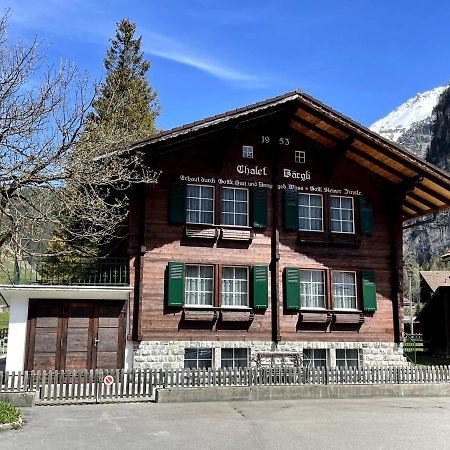Familienferien Im Chalet Baergli Kandersteg Ngoại thất bức ảnh